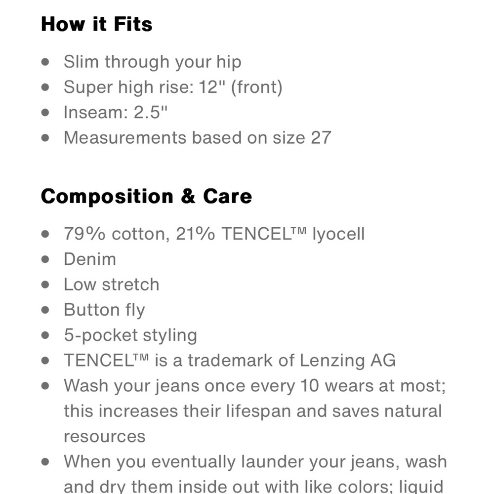 Levi’s Ribcage shorts - Picture 5 of 5